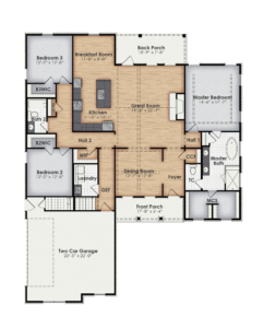 Main Floor - Plan 277A-BS